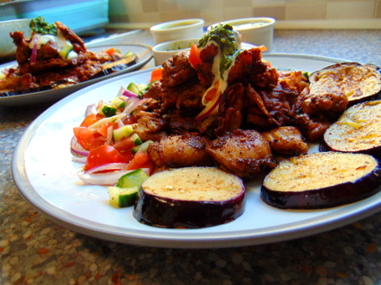 Chicken Shawarma Latkes recipe, eat well on universal credit