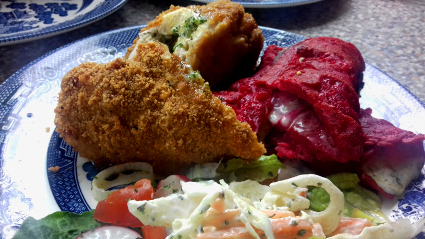 Chicken Kiev with Mlynti recipe
