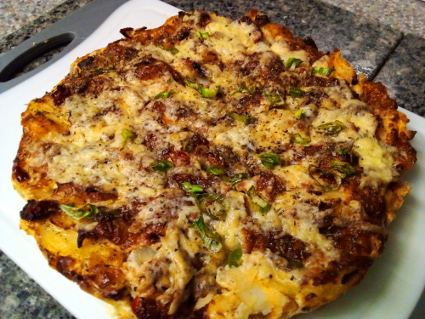 Air Fryer Frittata recipe, eat well on universal credit