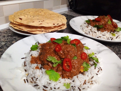 Beef Kofta Curry recipe, eat well on universal credit