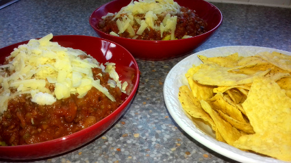 Modified Chilli without Kidney Beans