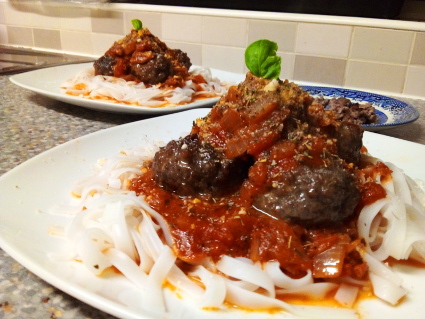 Mature Brie Meatballs