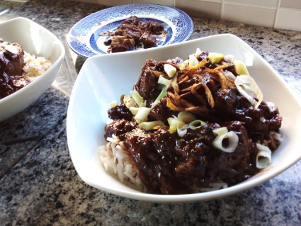 Chinese Braising Steak with Ginger