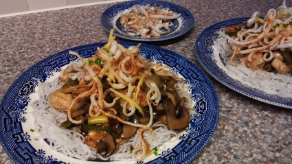 Chicken with Cashews and Ginger recipe