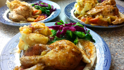 Kebda Roast Chicken Recipe