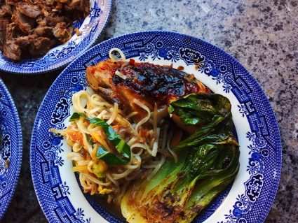 Asian Roast Spatchcock Chicken