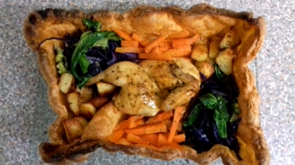 Sunday Dinner in a Giant Yorkshire