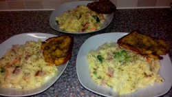 Smoked Ham and Cheese Pasta recipe