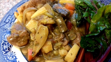 A hearty Casserole, eat well on universal credit