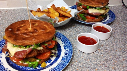 The Chicken McKing Legend Burger