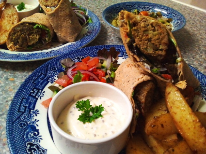 Lamb Kofta Wraps