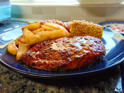 Oven Baked Chicken Breasts, eat well on universal credit