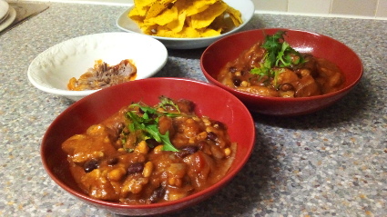 Pork and Pinto Beans (San Pinto Beans!)