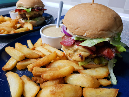 Run Rarebit, Run - Burger recipe, eat well on universal credit