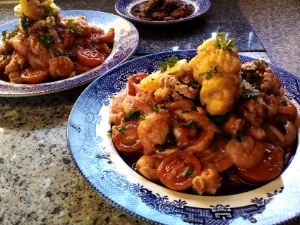 Seafood Linguine Pasta