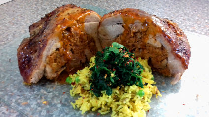 Stuffed Turkey Thigh