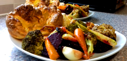 Summer Vegetable Tray Bake