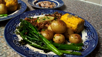 Swordfish with fresh Ginger & Capers