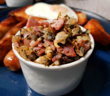 Swansea Breakfast recipe, eat well on universal credit