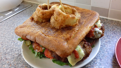 Monster Turkey Burger