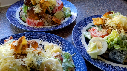 Cold Turkey Drummer Salad recipe