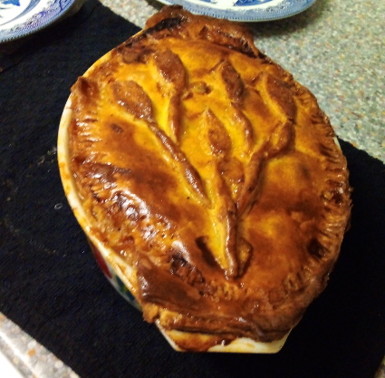 Veal & Blue Stilton Pie