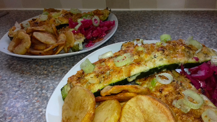 Stuffed Zucchini